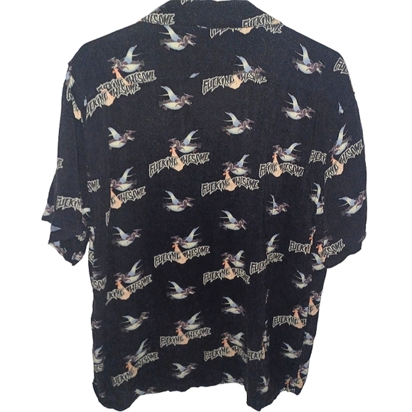 Fucking Awesome "Bird Bag Club 100% Viscose Rayon" button up - Picture 7 of 14